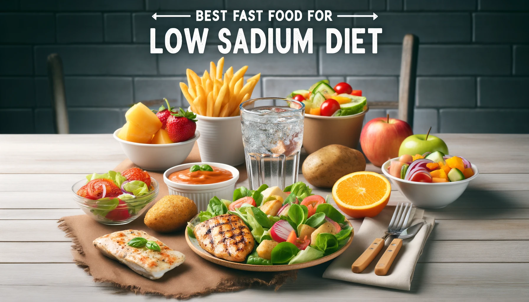 Best fast food for low sodium diet