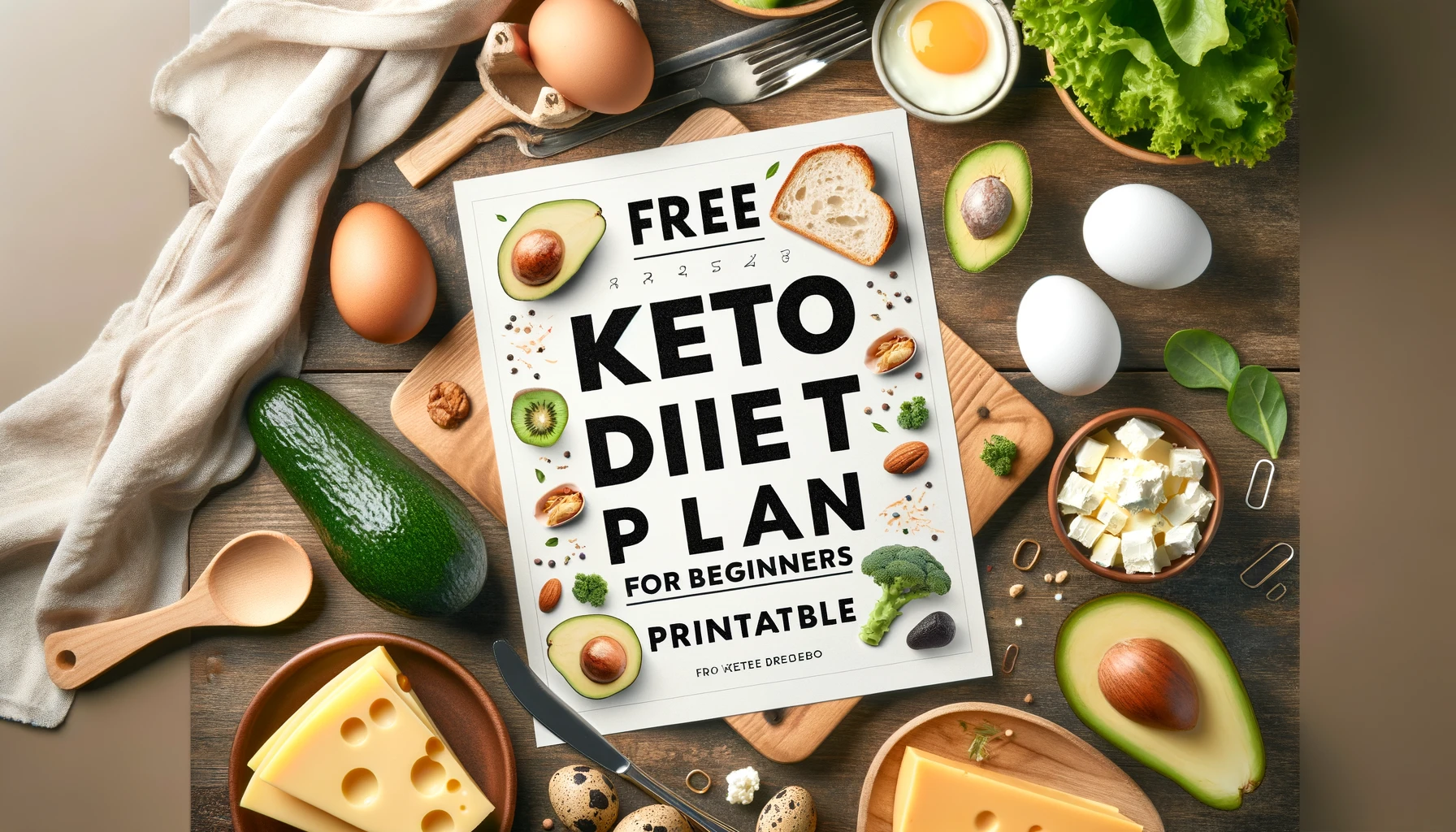 Free Keto Diet Plan for Beginners Printable