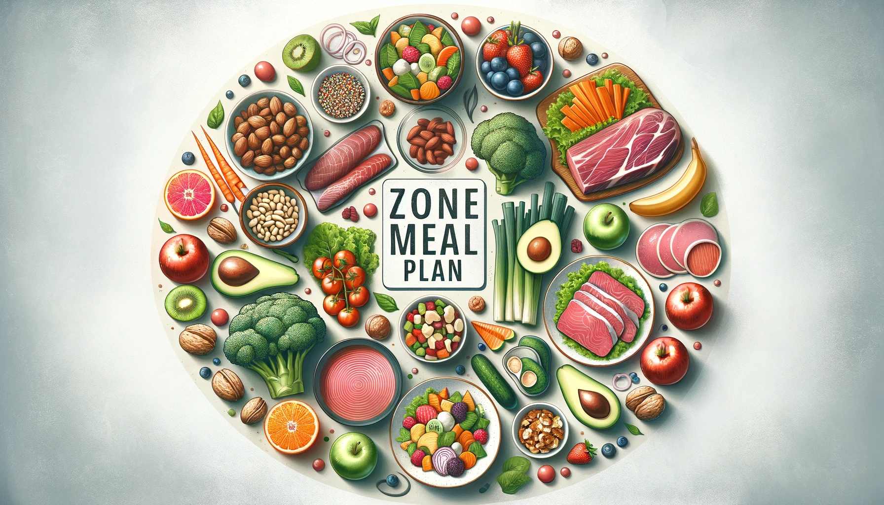  zone diet meal plan